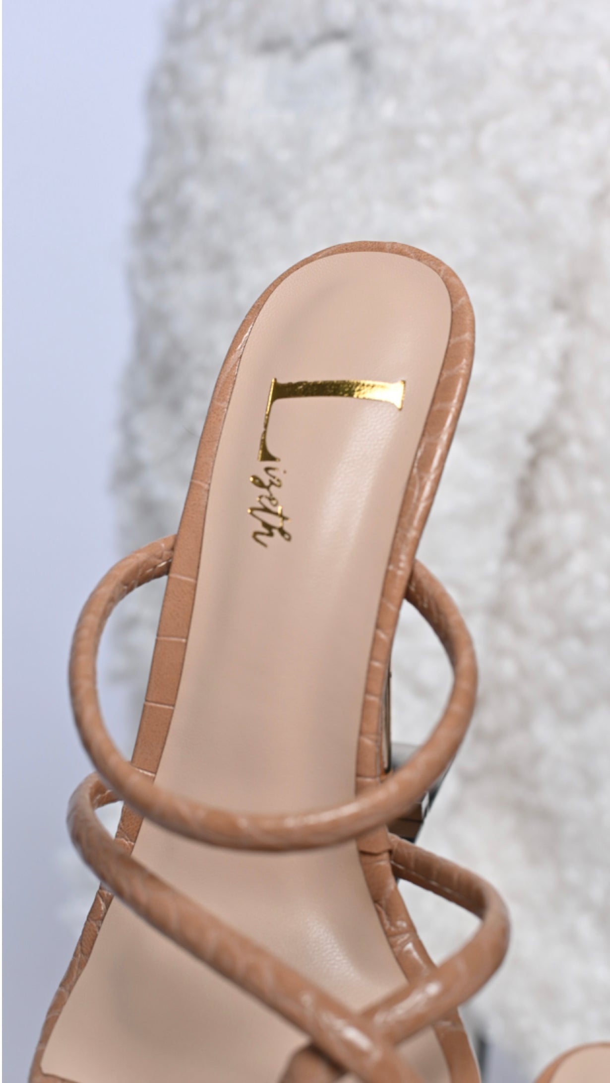 Tan Sandal Heel