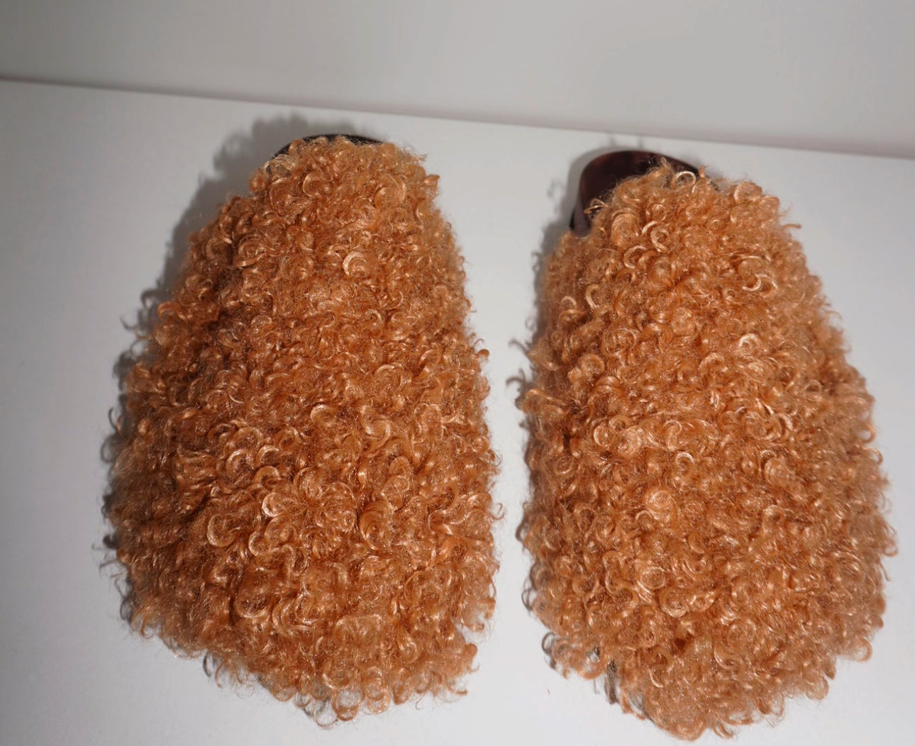 Camel Fur Clogs