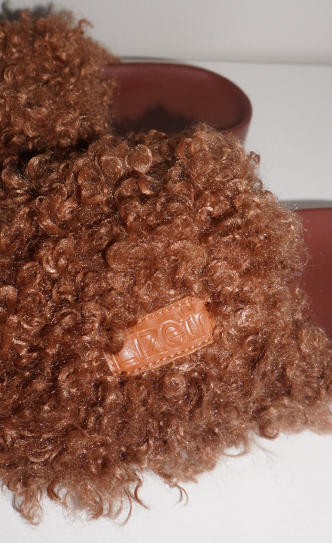 Curly Fur Clog