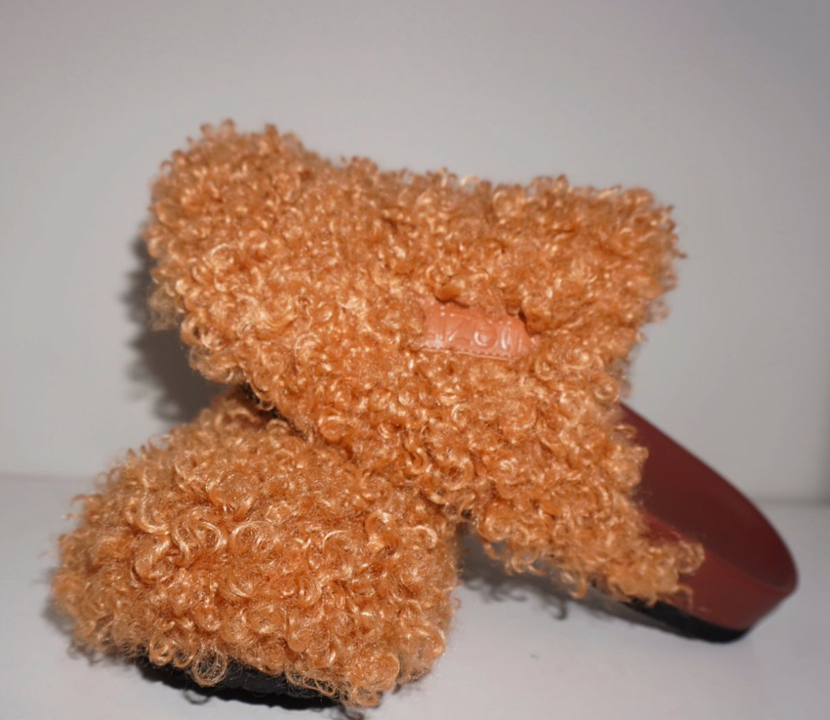 Camel Fur Clogs